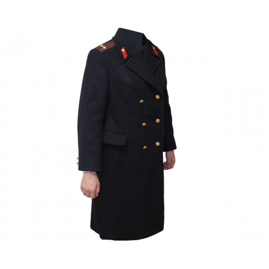 Soviet Justice Police Military Post-War Overcoat